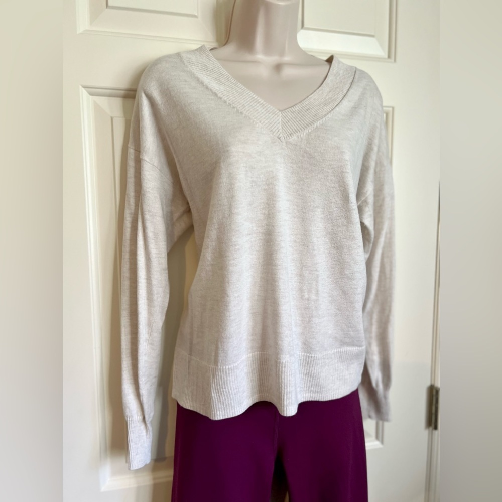 GAP Lightweight Sweater Crème Medium